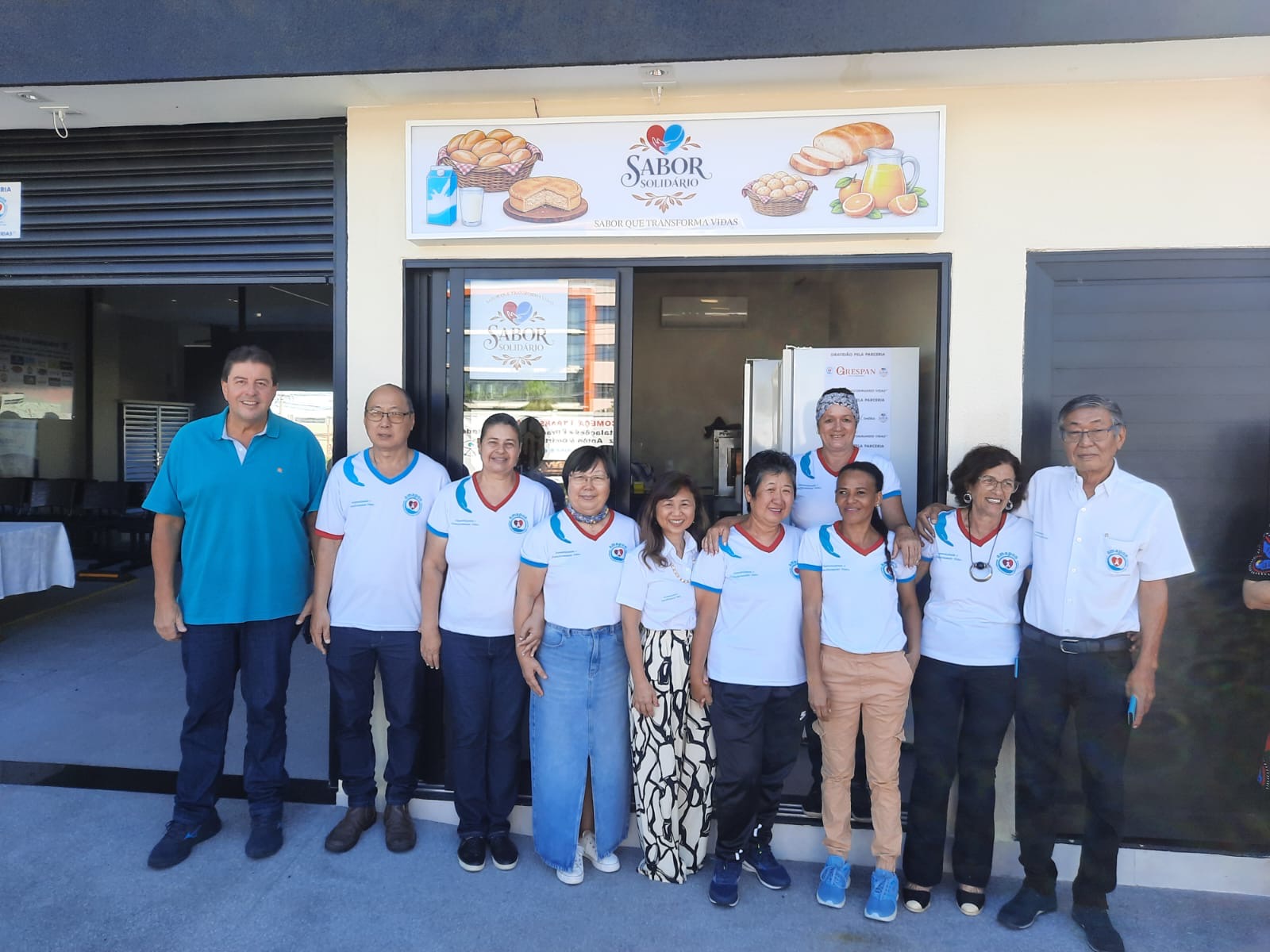 Inauguração Sabor Solidário, a Mini-Padaria do Bem!